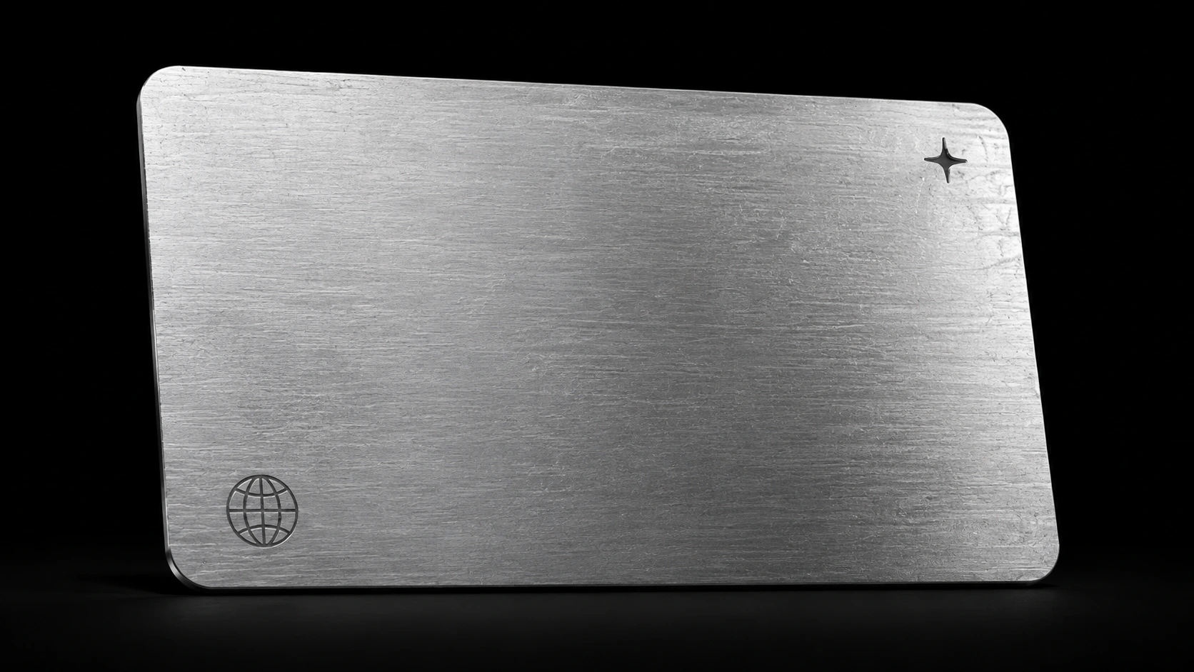 Brushed silver LUNA access pass